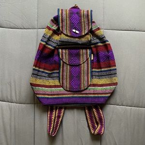 HANDMADE EMBROIDERED BACKPACK